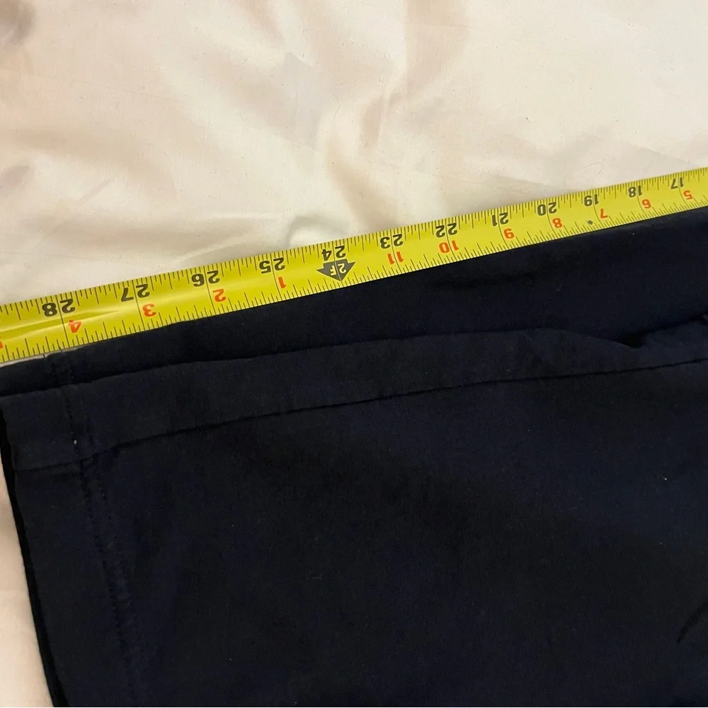 J Jill Stretch Pants leisure athletic travel comfy black Sz L